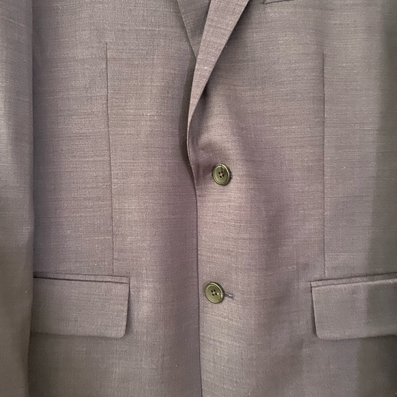 Kenneth Cole Navy Suit Blazer Jacket sz 42R - Picture 4 of 13